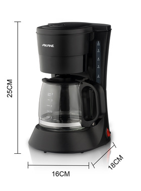 AKANE跨境欧规滴漏咖啡机家用自动煮咖啡壶滴滤保温美式茶煮茶机