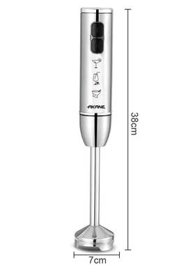 AKANE跨境欧规多功能家用食物料理辅食四刀片手持棒搅拌器
