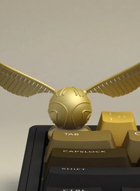 金色飞贼键帽哈利波特周边键帽机械键盘创意键帽多比esc客制化