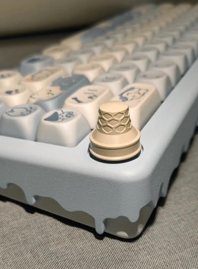 冰淇淋旋钮帽机械键盘配件 客制化立体创意键帽