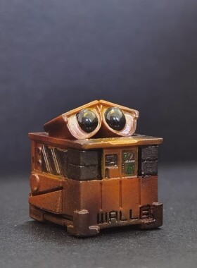 瓦力键帽机器人总动员创意键帽立体机械键盘通用送礼esc客制化