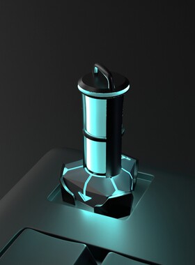 无畏契约爆能器键帽罗瓦兰特键帽客制化键帽机械键盘创意3D立体