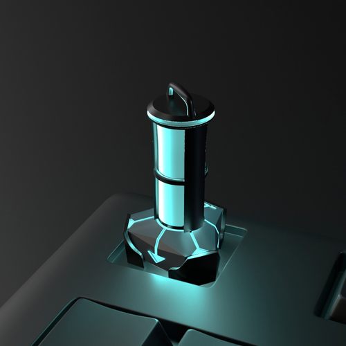 无畏契约爆能器键帽罗瓦兰特键帽客制化键帽机械键盘创意3D立体