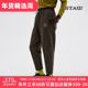 STAW世拓抓绒运动长裤 防泼水透气休闲训练马拉松秋冬加绒跑步裤 子