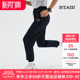 STAW世拓防风跑步长裤 子 防泼水透湿透气秋冬马拉松户外运动训练裤