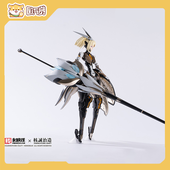 和模线核诚治造星花百合拼装机娘