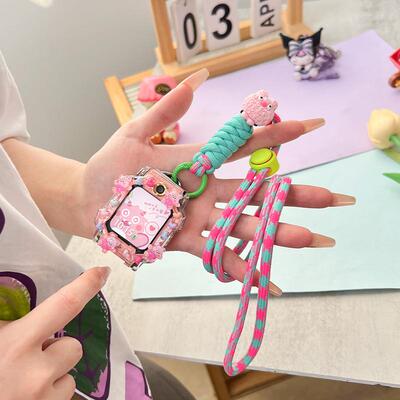 适用小学生天才儿童电话手表Z6A/Z7A/Z8/Z5/z9/Z6/D2/Q1A表带挂绳