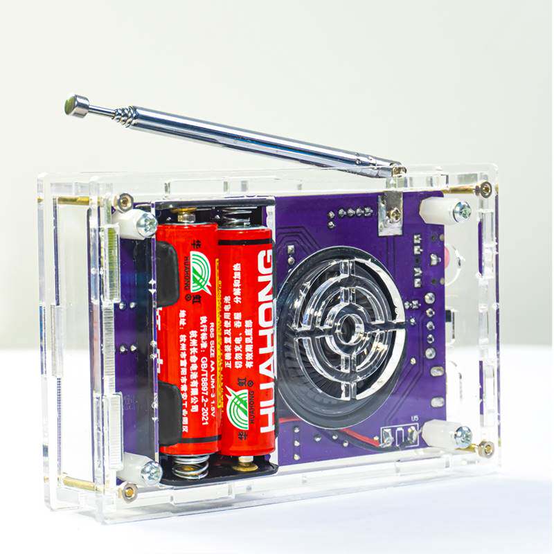 FM调频收音机组装套件数码管显示教学实训DIY制作单片机焊接散件属于什么档次？