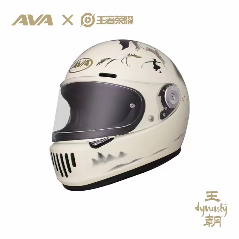 AVA摩托车头盔李白大乔四季通用