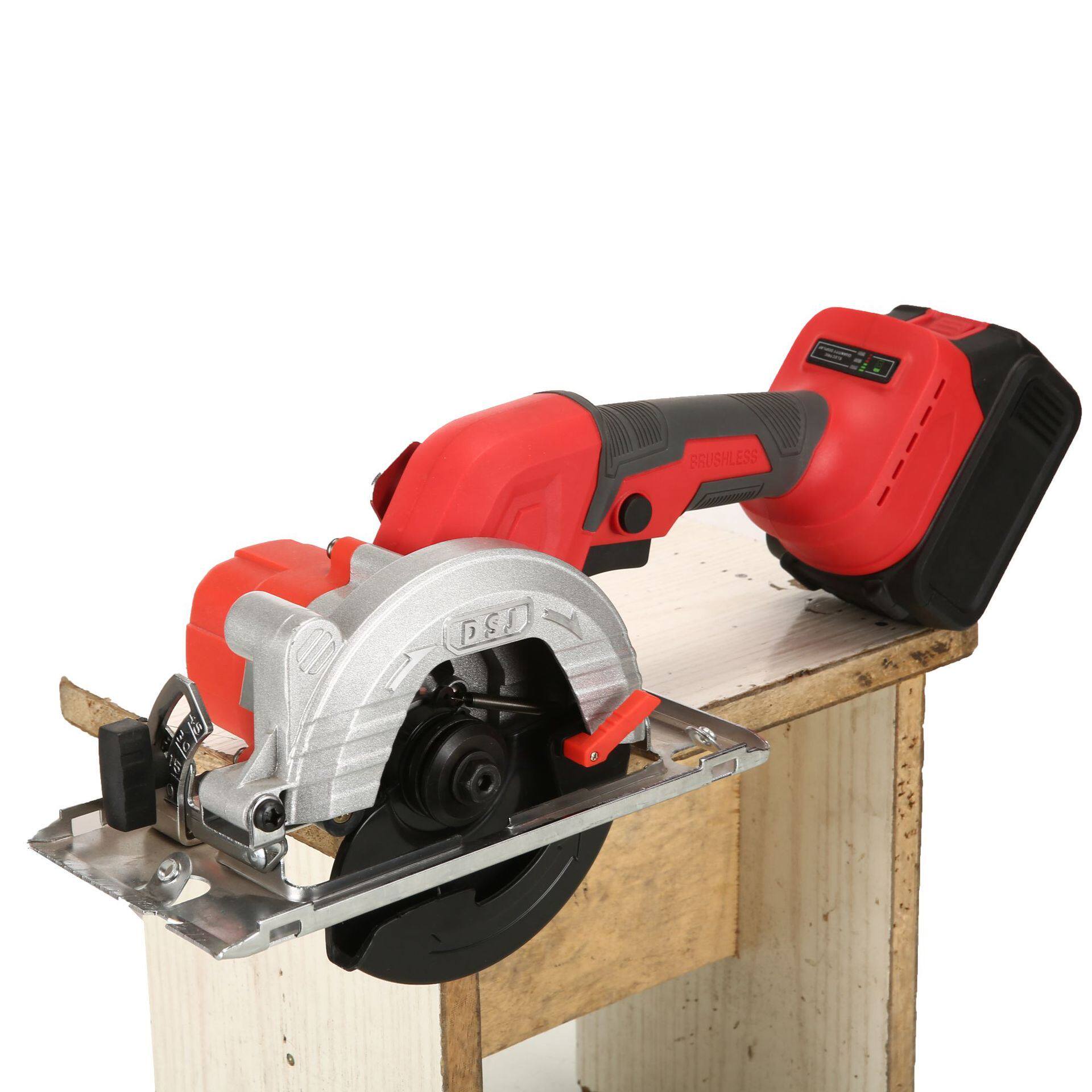 新款6寸锂无刷电电圆锯充电切割机 无刷电锯 木工石材手提锯