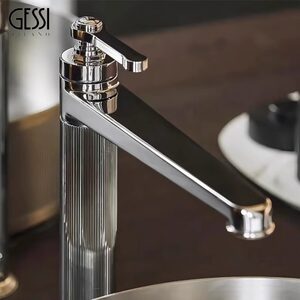 GESSI意大利全铜Venti20系列面盆龙头全铜陶瓷片阀芯防溅水龙头