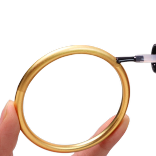 黄金手镯保护套隐形透明防磕保护套防水古法珠宝银首饰防刮涂抹液