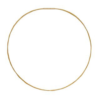 金色项链绳锁骨链项圈黄金吊坠挂绳钢丝线金属万用能扣颈不易掉色