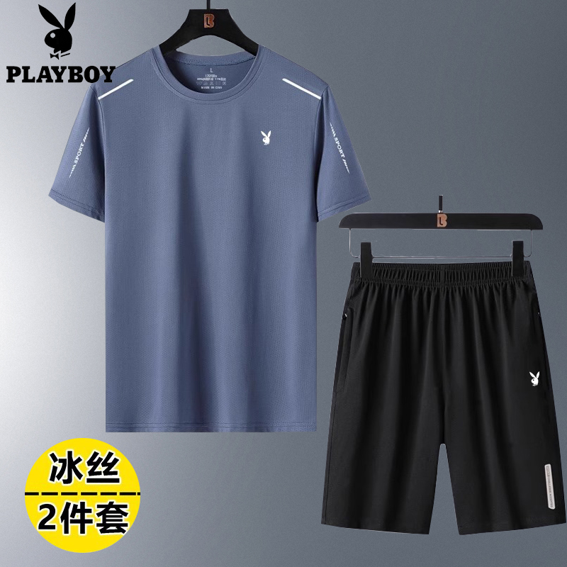 夏装运动休闲两件套宽松中老年人