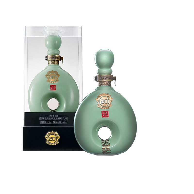 【酒厂直供】丰谷酒王酒王20浓香型白酒送礼品酒52度500ml