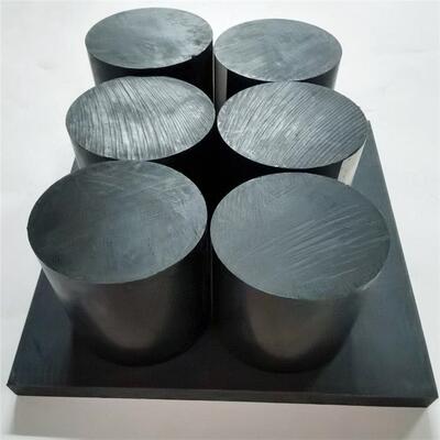 .黑色加碳纤Nlon棒  导电PA6-CF30尼龙棒