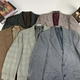 vintage古着日制男女中性西装 158 格纹港风复古西服外套瑕疵特价
