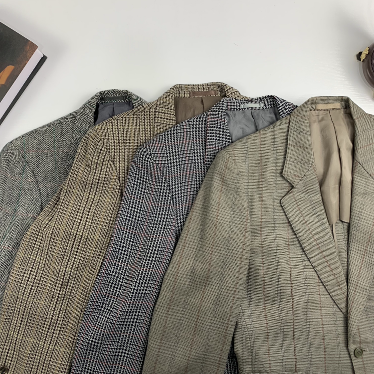 vintage古着日制男女中性西服