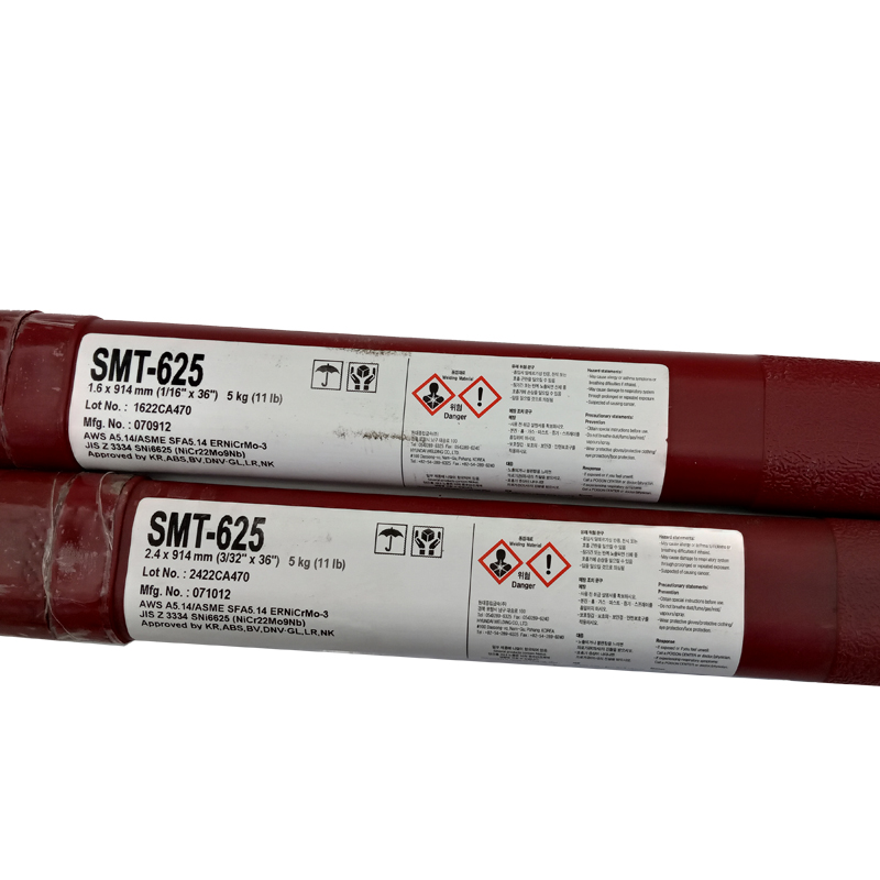 现代ERNiCrMo-3镍基焊丝INCONEL625焊丝Incoloy825用焊丝SMT-625