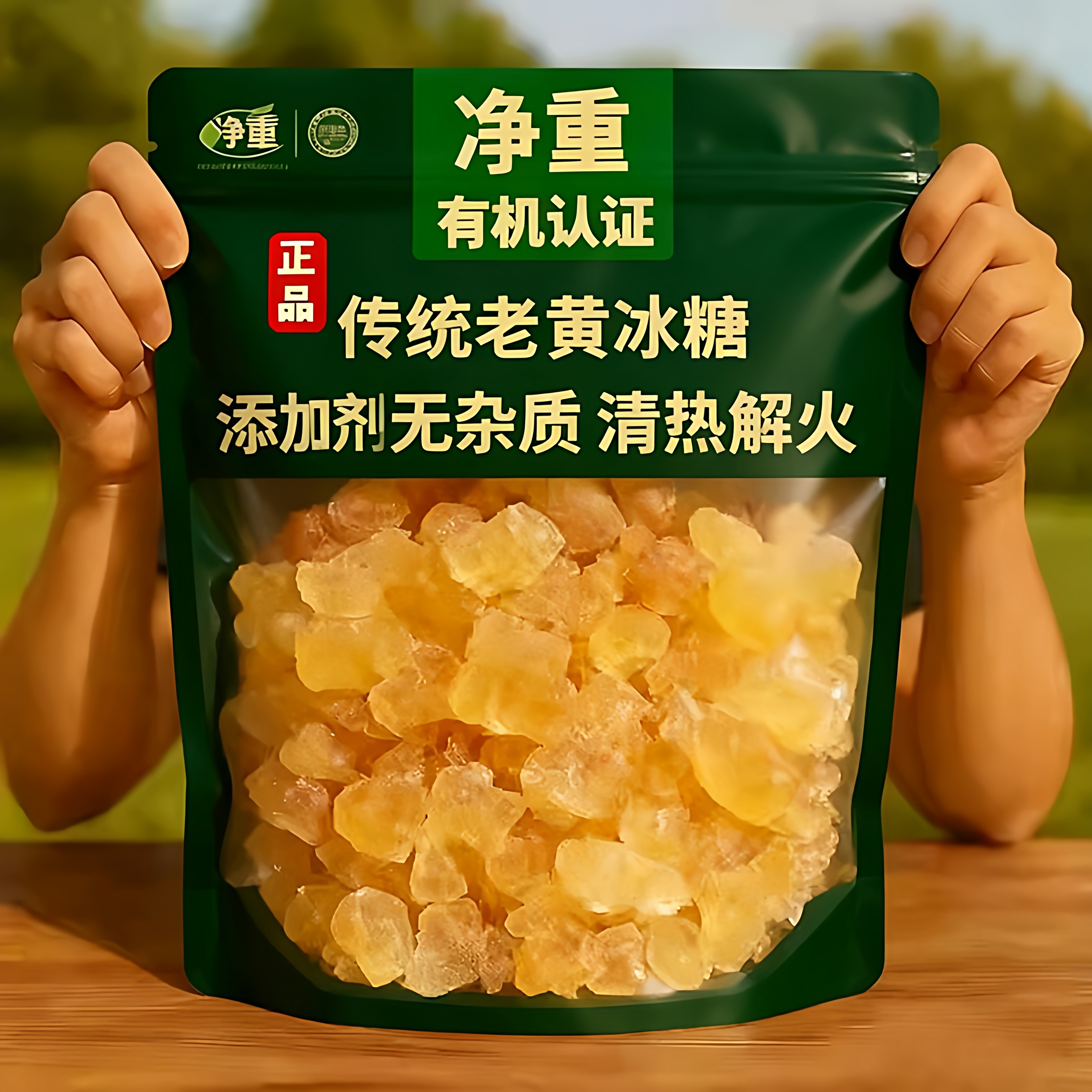 央妈推荐纯黄冰糖老冰糖小粒云南甘蔗熬制手工正品无添加罐装泡茶