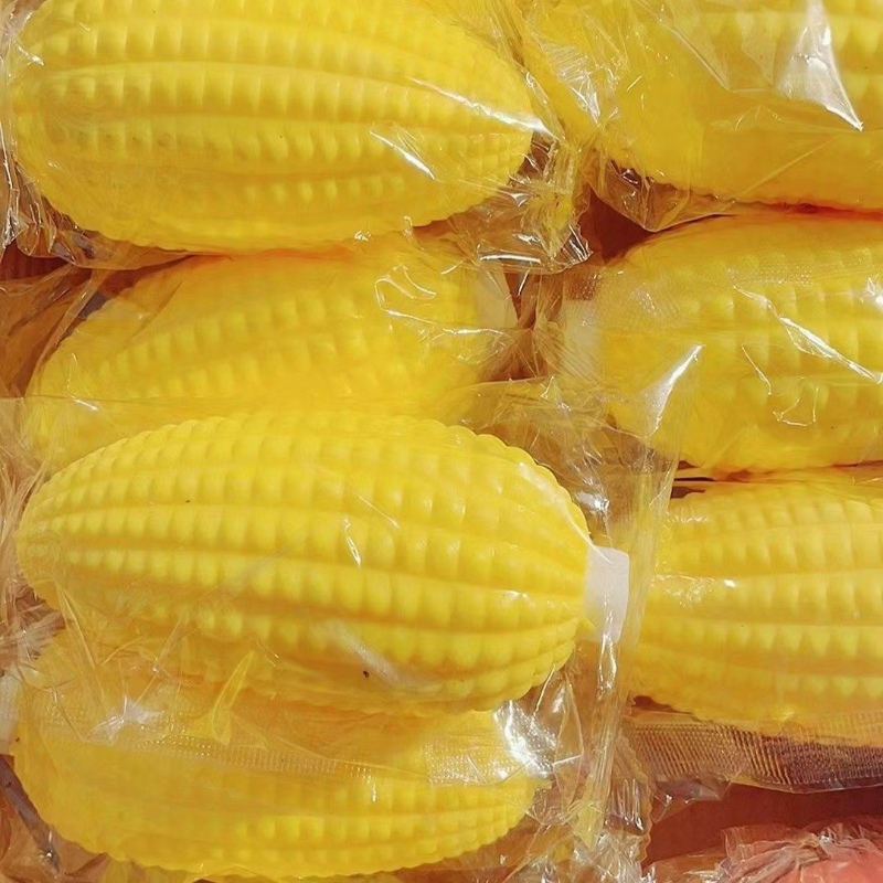 迷你仿真小玉米解压捏捏乐超软回弹玩具创意食玩发泄减压神器