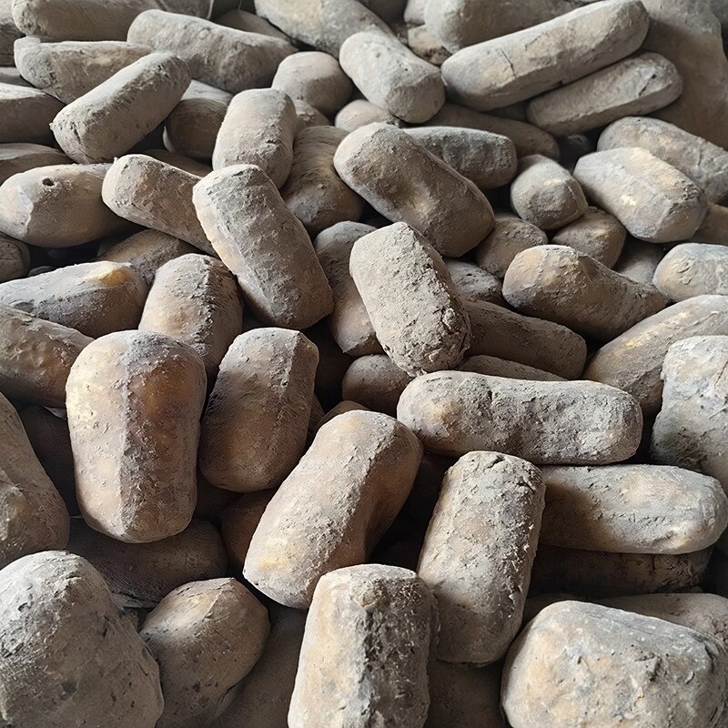 贵州特产灰豆腐铜仁农家手工灰豆腐火锅炒菜美食豆腐果柴火灰豆腐