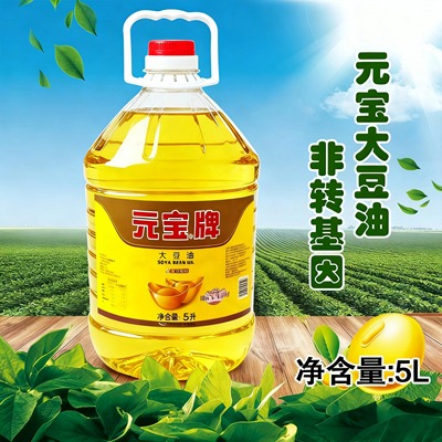 元宝大豆油20升餐饮专用油商用非转基因官方旗舰店食用一级炒菜用