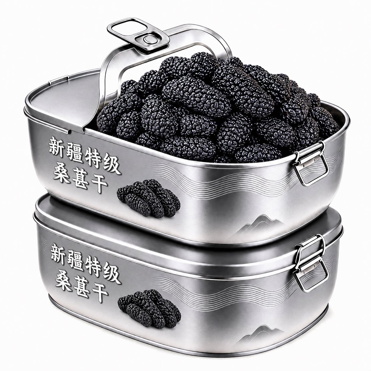 桑葚干正品官方旗舰店正宗新疆黑桑椹特级中药材桑葚干即食泡水喝