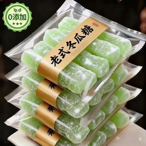 冬瓜糖正宗老式冬瓜条传统无添加无添加潮汕特产水果干官方旗舰店