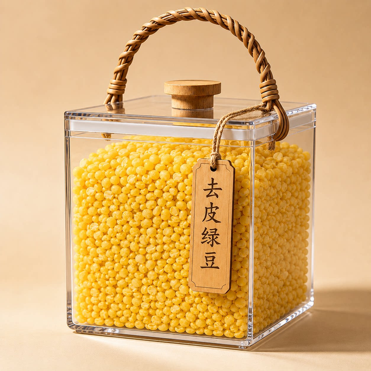 去皮绿豆新货优质脱壳绿豆官方旗舰店烘焙馅料粽子东北农新鲜优质