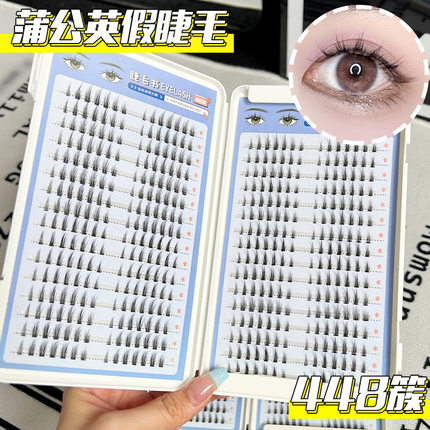 【双旦礼遇】懒人三部曲睫毛书假睫毛女自然仿真太阳花单簇眼睫毛
