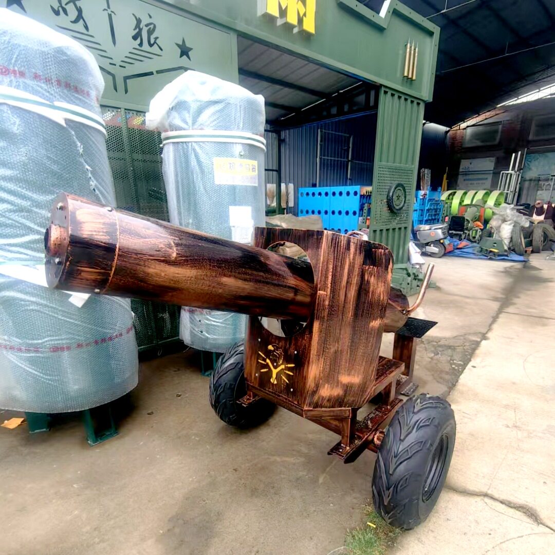 武汉无人值守扫码共享水炮水枪射击游戏设备厂家枪林弹雨气炮枪