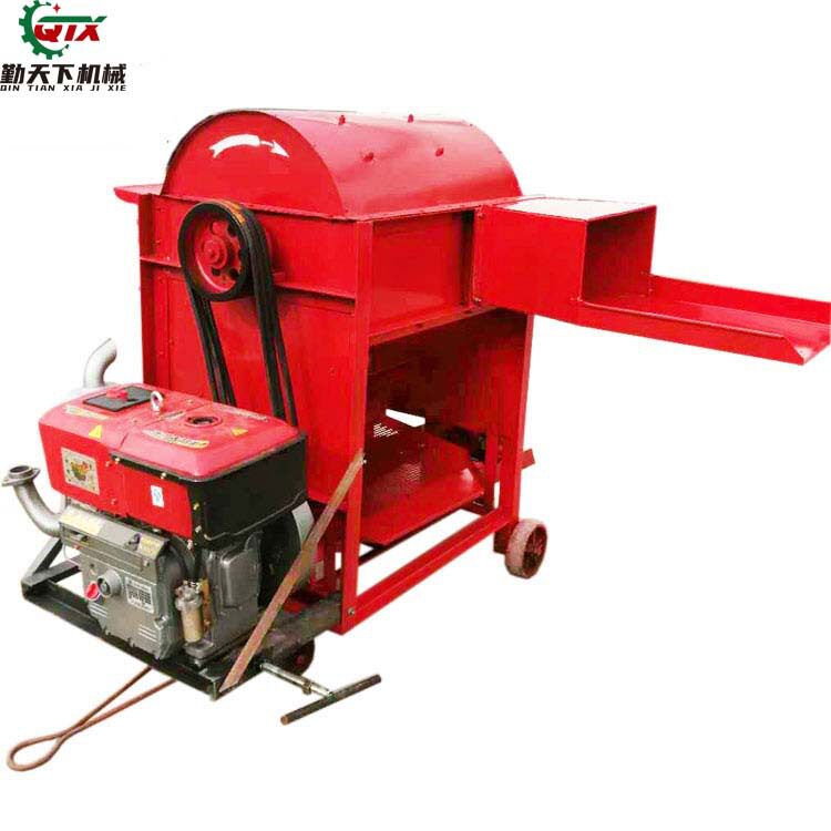 新款大豆脱粒机 90型豆子打粒机 多功能打谷机 蚕豆苦豆子脱粒机