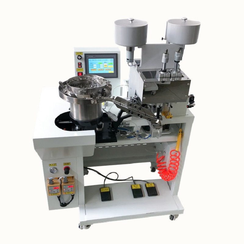 立高牌lg-168d全自动双头多功能钉珠机 双头打钻机玻璃钻