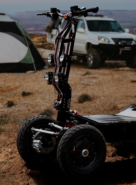 60V16寸四驱多能大功率高速锂电动快越野滑板摩托沙滩户外全地形