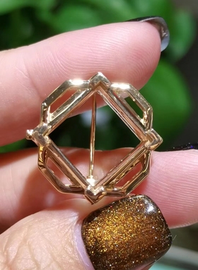 原神璃月神之眼转首饰向12×12公主方可替换s925银吊坠胸针两用金