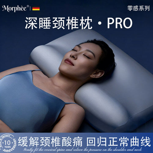 德国颈椎枕头护颈椎助睡眠慢回弹记忆枕芯成人颈椎支撑专用护颈枕