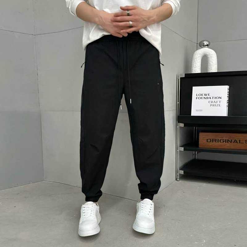 秋季男士舒适弹力束脚工装裤九分