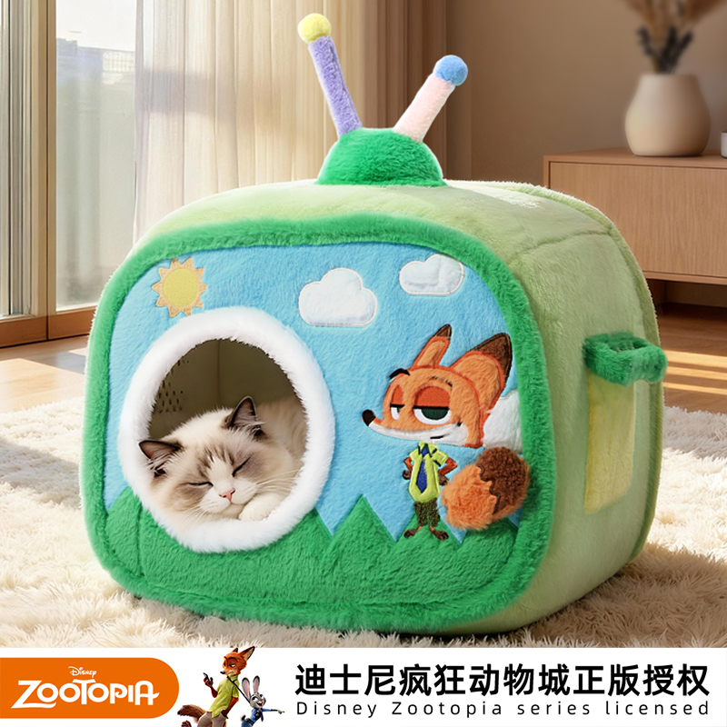 迪士尼不塌房狗窝猫窝冬天保暖