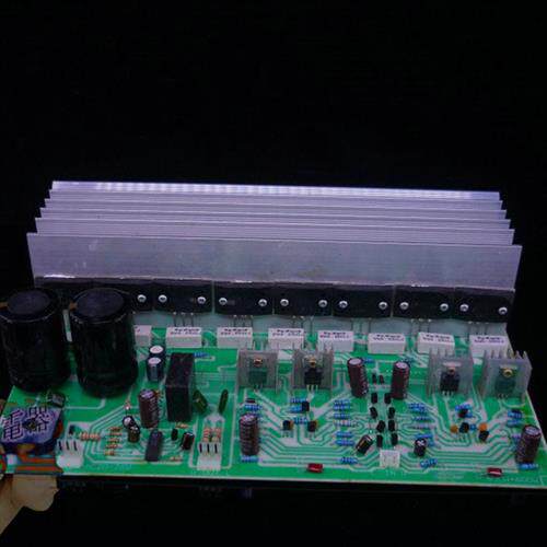 600W大功率八只三肯对管专业功放板2.0专业舞台音响功放板带散热