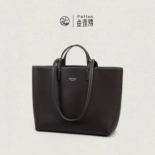 FETTES/鱼莲嬉横版双面托特