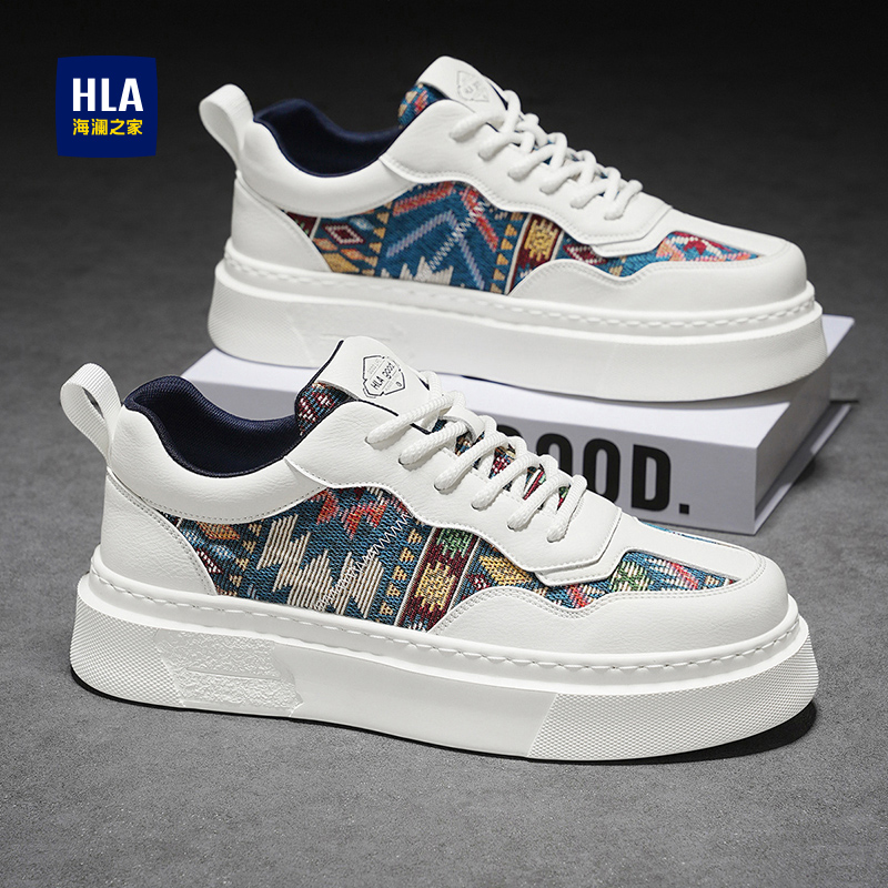 海澜之家男鞋夏季透气帆布鞋