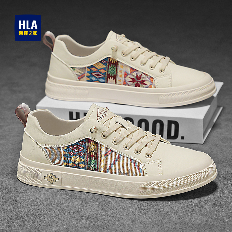 海澜之家男鞋帆布鞋新款