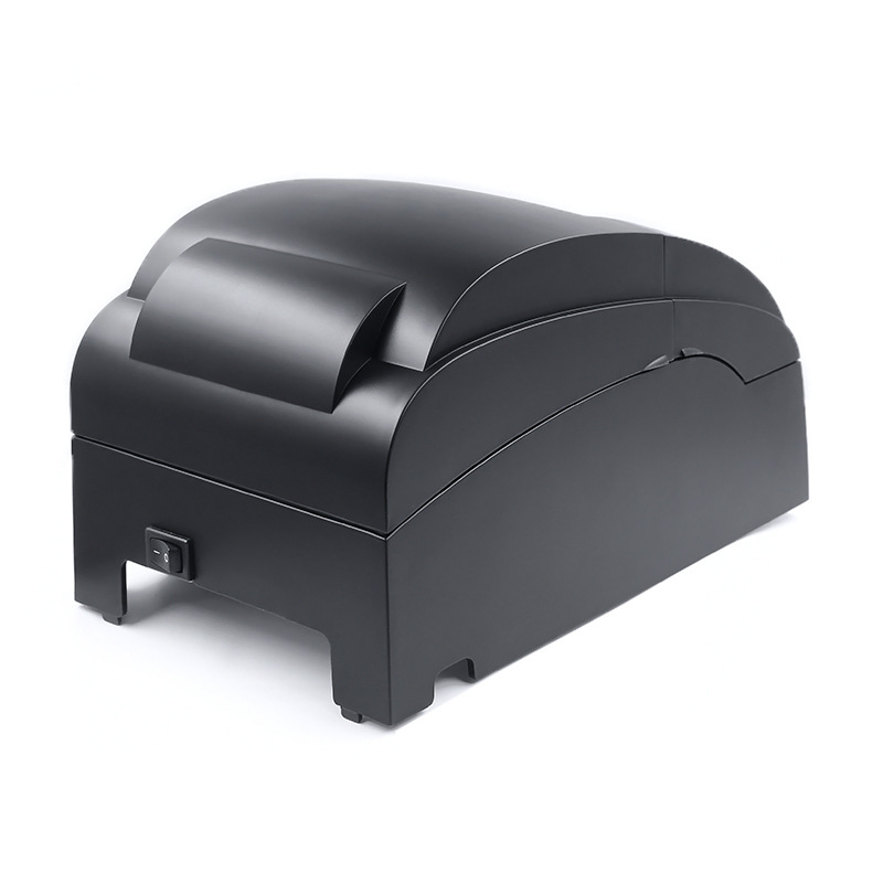 优库220D针式票据打印机76mm小票机商超收银多联纸复写打印小票