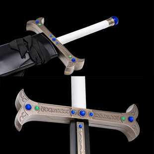 金属鹰眼黑夜刀米霍克海贼王无上大快刀动漫cos武器道具木制