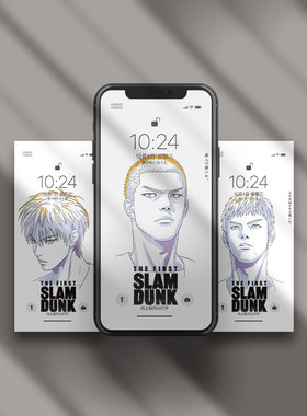「灌篮高手」Wallpaper station iPhone 苹果 手机桌面壁纸 (8张)