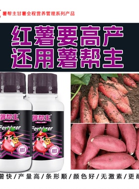 吨薯宝超磷钾薯帮主红薯甘薯地瓜专用叶面肥膨果增甜防裂增产