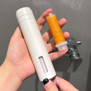 旅行有它很放心！旅行可携式过滤花洒过滤器滤芯出差酒店洗澡喷头