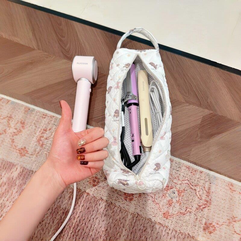 收纳包卡通收纳袋吹风机卷发棒旅行轻便出门方便携带多功能包包