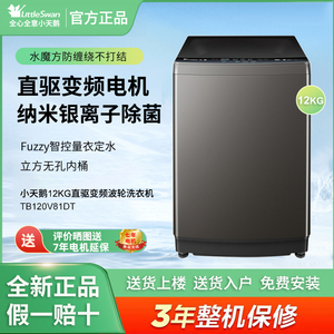Littleswan/小天鹅 TB120V81DT水魔方波轮洗衣机12kg大容量防缠绕